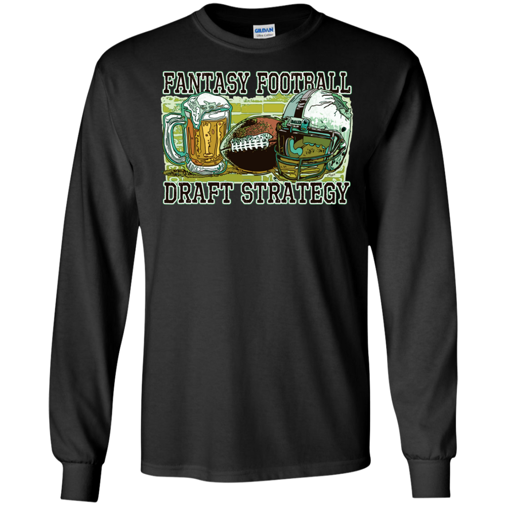 fantasy football draft strategy  beer and football T-Shirt