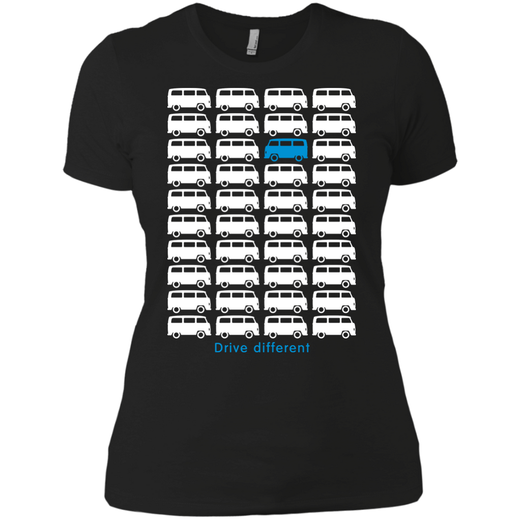 drive different - bus (white) matching family T-Shirt