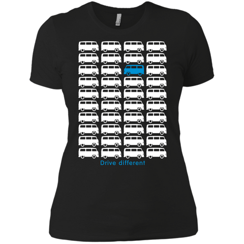drive different - bus (white) matching family T-Shirt