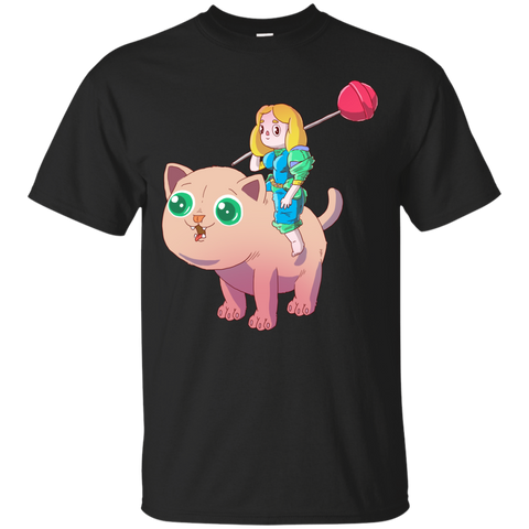cat and girl sweatshirt T-Shirt