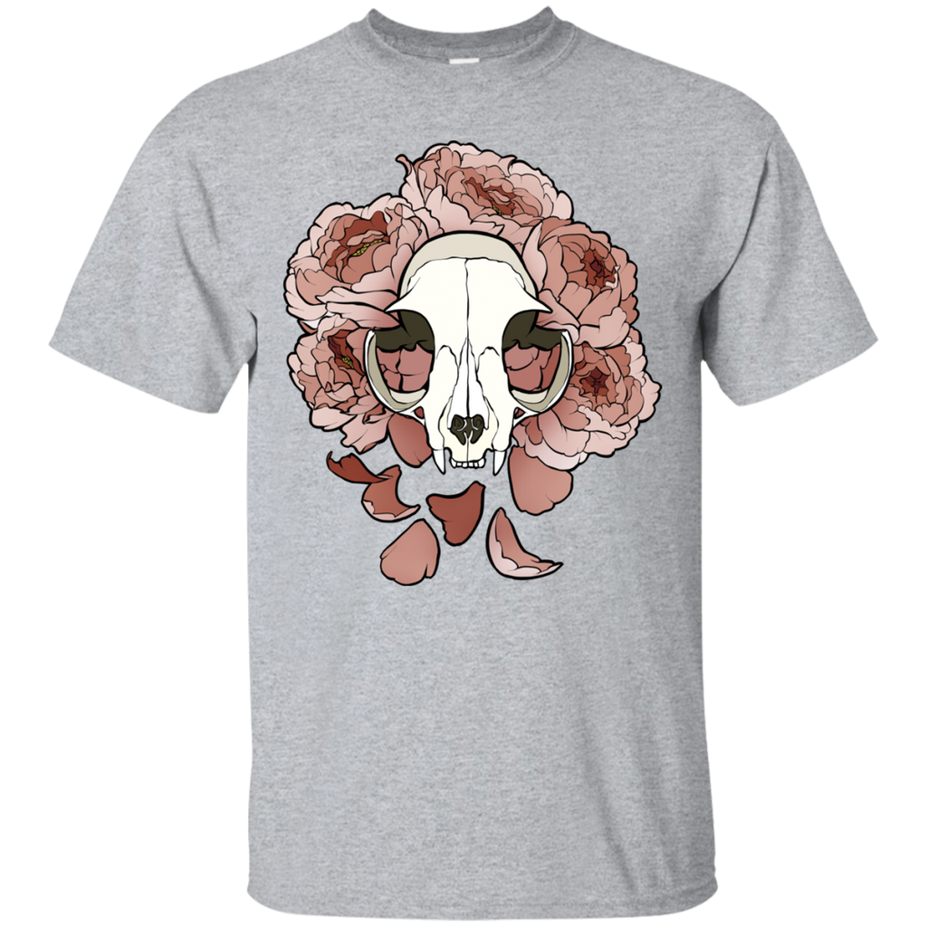 cat and peonies sweatshirt T-Shirt