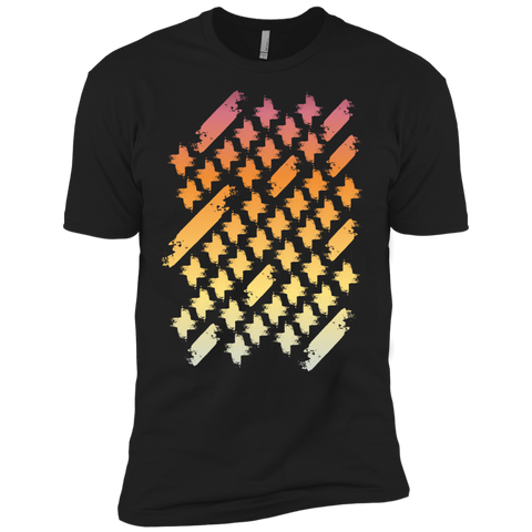 colorful sunset painted crosses and pattern art sweatshirt T-Shirt