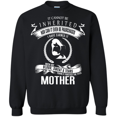 blood sweat tears i own it forever the title mother  T-Shirt