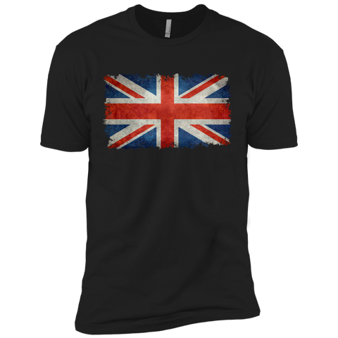 flag of uk the union jack in vintage retro style T-Shirt