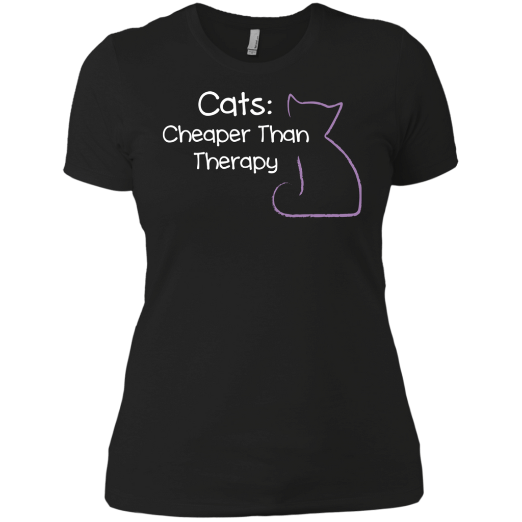 cats- cheaper than therapy sweatshirt T-Shirt