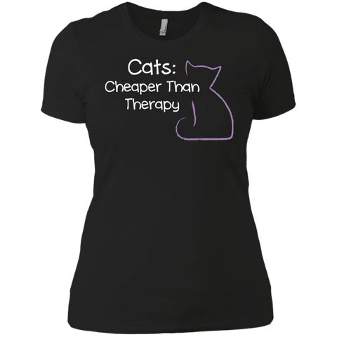 cats- cheaper than therapy sweatshirt T-Shirt