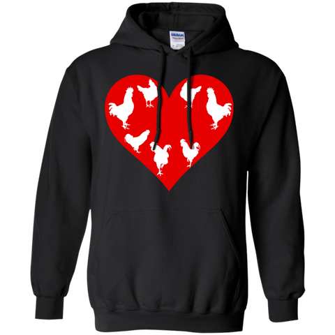 chicken and heart T-Shirt