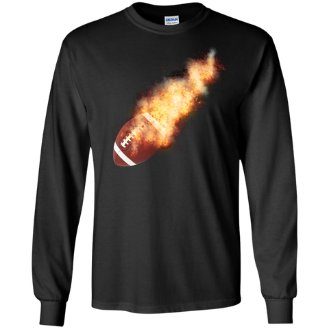 flaming football T-Shirt