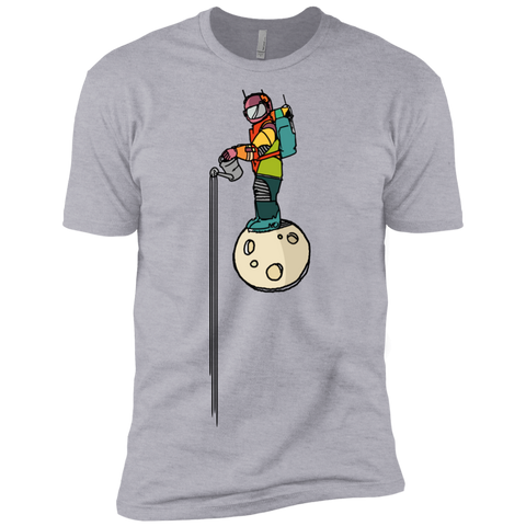 colored astronaut gardener space art drawing sweatshirt T-Shirt