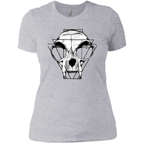 cat skull t- T-Shirt