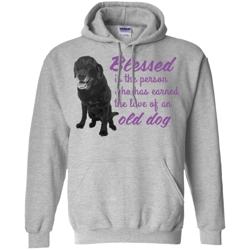 blessed is the person, who has earned the love of an old dog  T-Shirt
