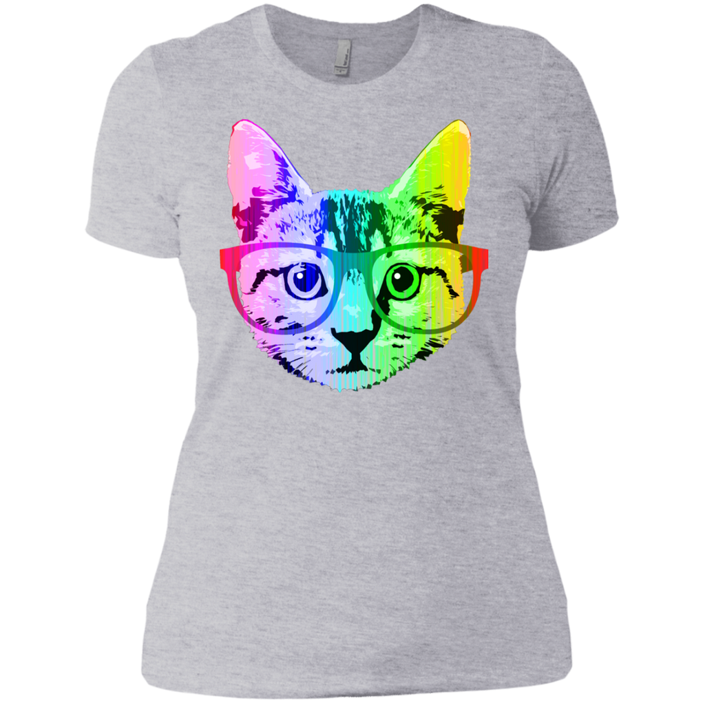 funny rainbow cat sweatshirt T-Shirt