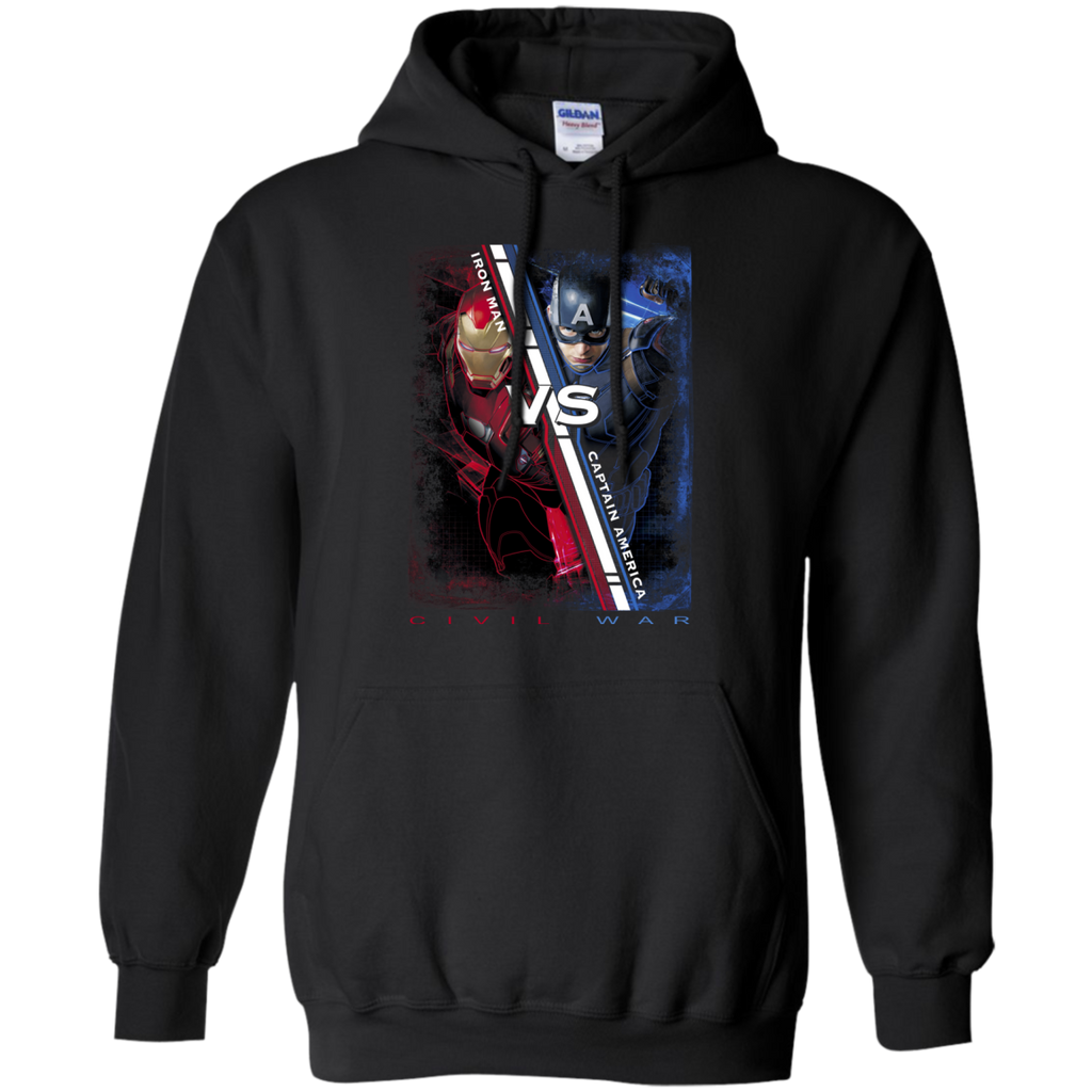 iron man vs captain america (1) T-Shirt