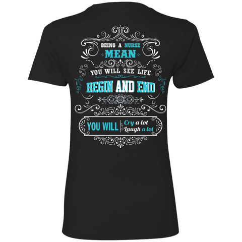 being a nurse is about being able to love people T-Shirt