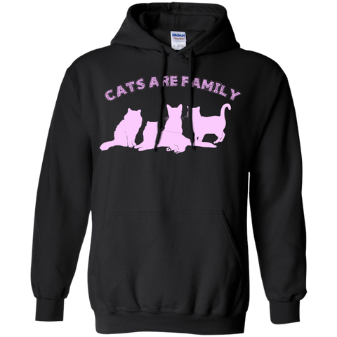 cats are family (pink) matching family T-Shirt