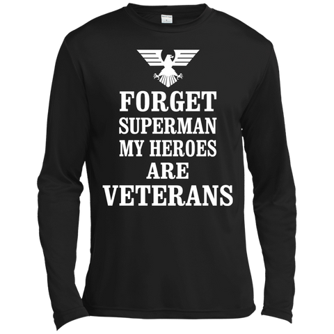 forget superman, my heroes are veterans T-Shirt