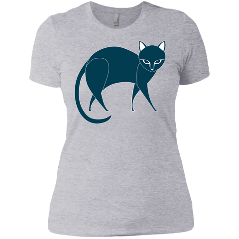 black cat  t- T-Shirt