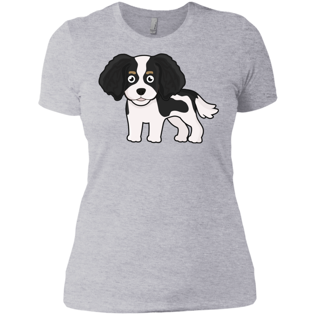 cute cavalier king charles spaniel (tricolour) T-Shirt