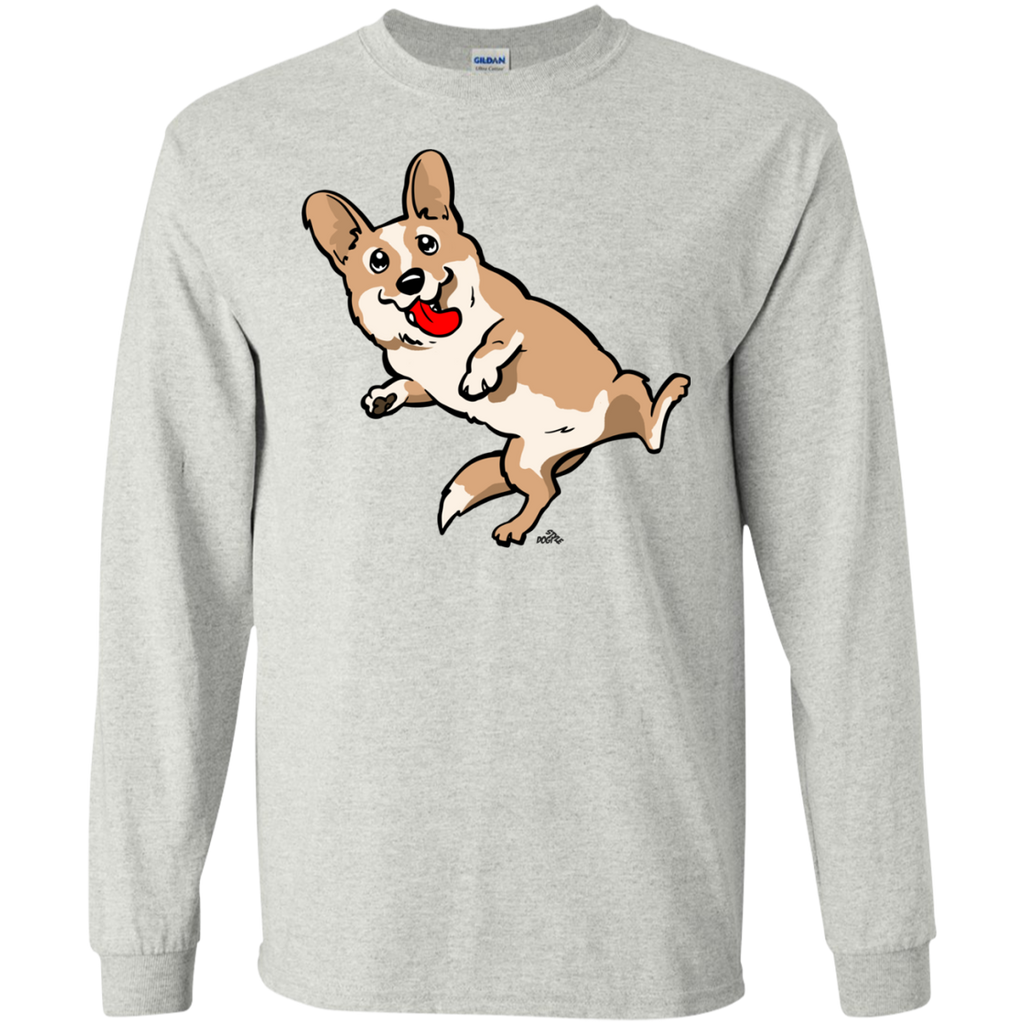 cartoon corgi dog T-Shirt