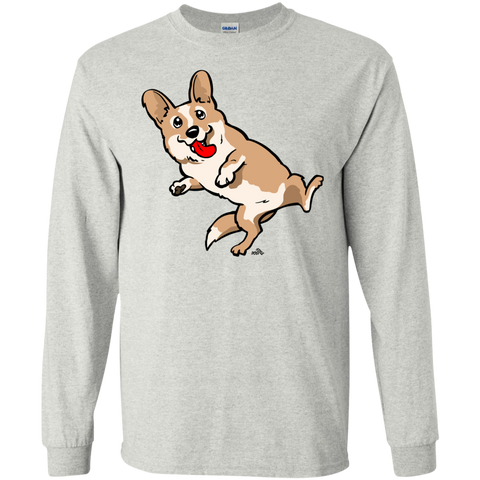 cartoon corgi dog T-Shirt