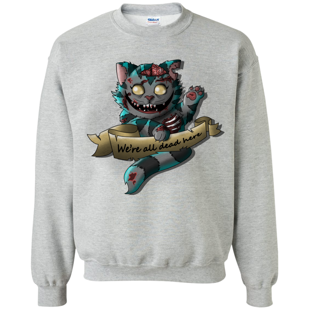 cheshire zombie cat sweatshirt T-Shirt