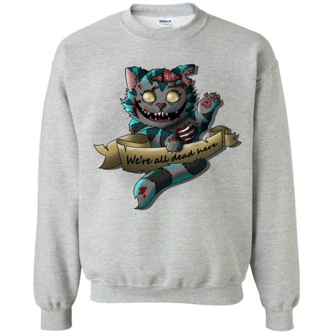 cheshire zombie cat sweatshirt T-Shirt