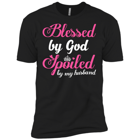 blessed by god spoiled by my husband T-Shirt