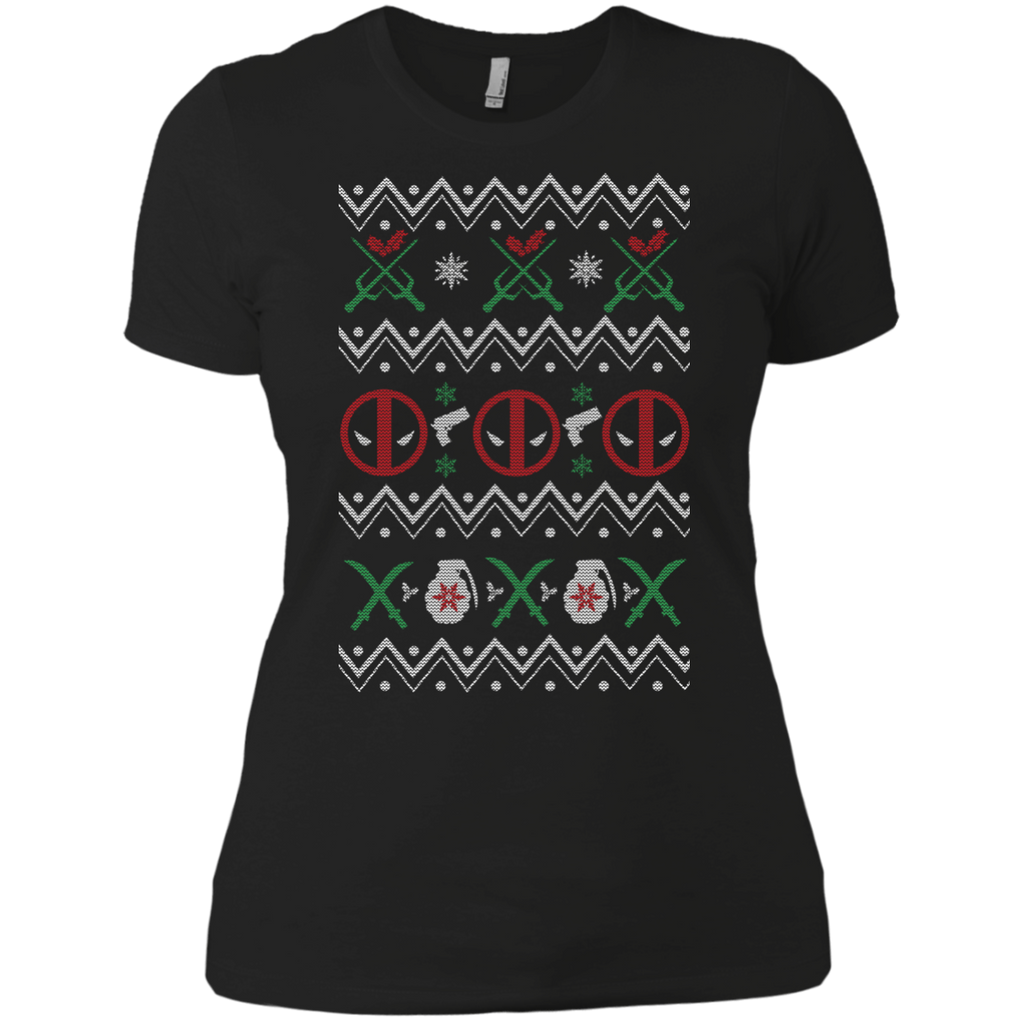 deadpool ugly christmas sweater T-Shirt