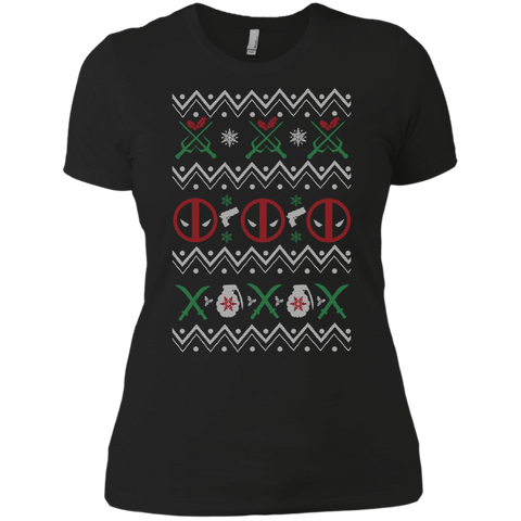 deadpool ugly christmas sweater T-Shirt