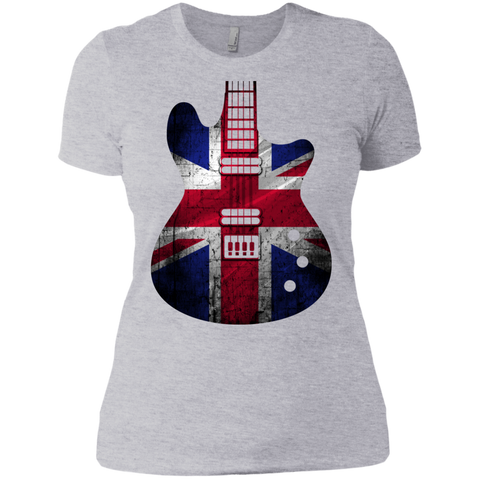 flag united kingdom guitar T-Shirt
