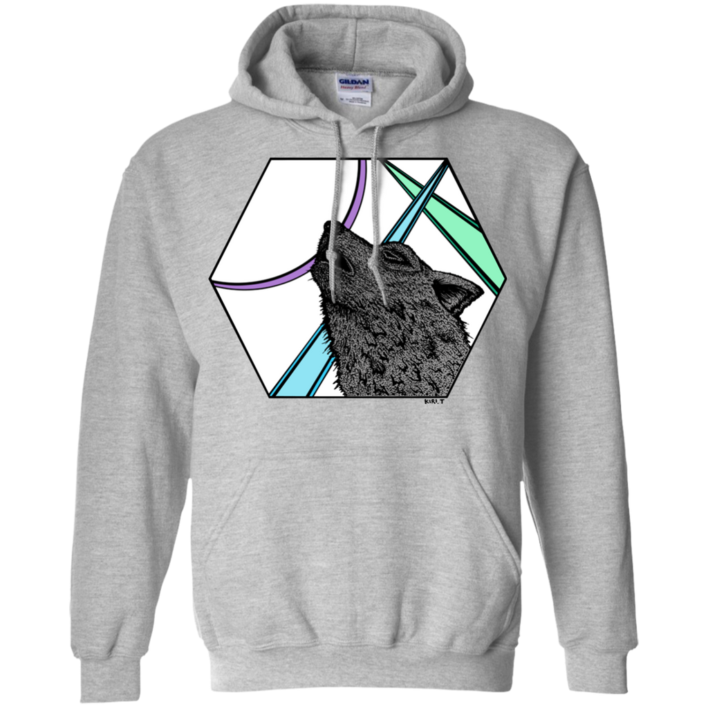 colourful wolfe matching family T-Shirt