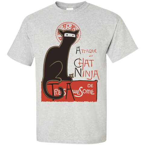attack of the very awesome ninja cat T-Shirt