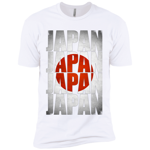 japan flag T-Shirt NL3600 Next Level Premium Short Sleeve T-Shirt
