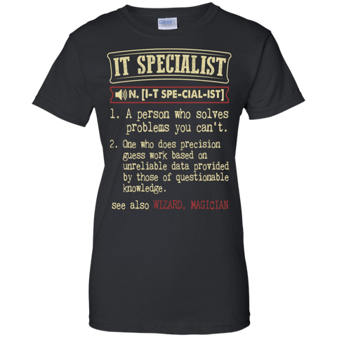 it specialist funny dictionary term T-Shirt