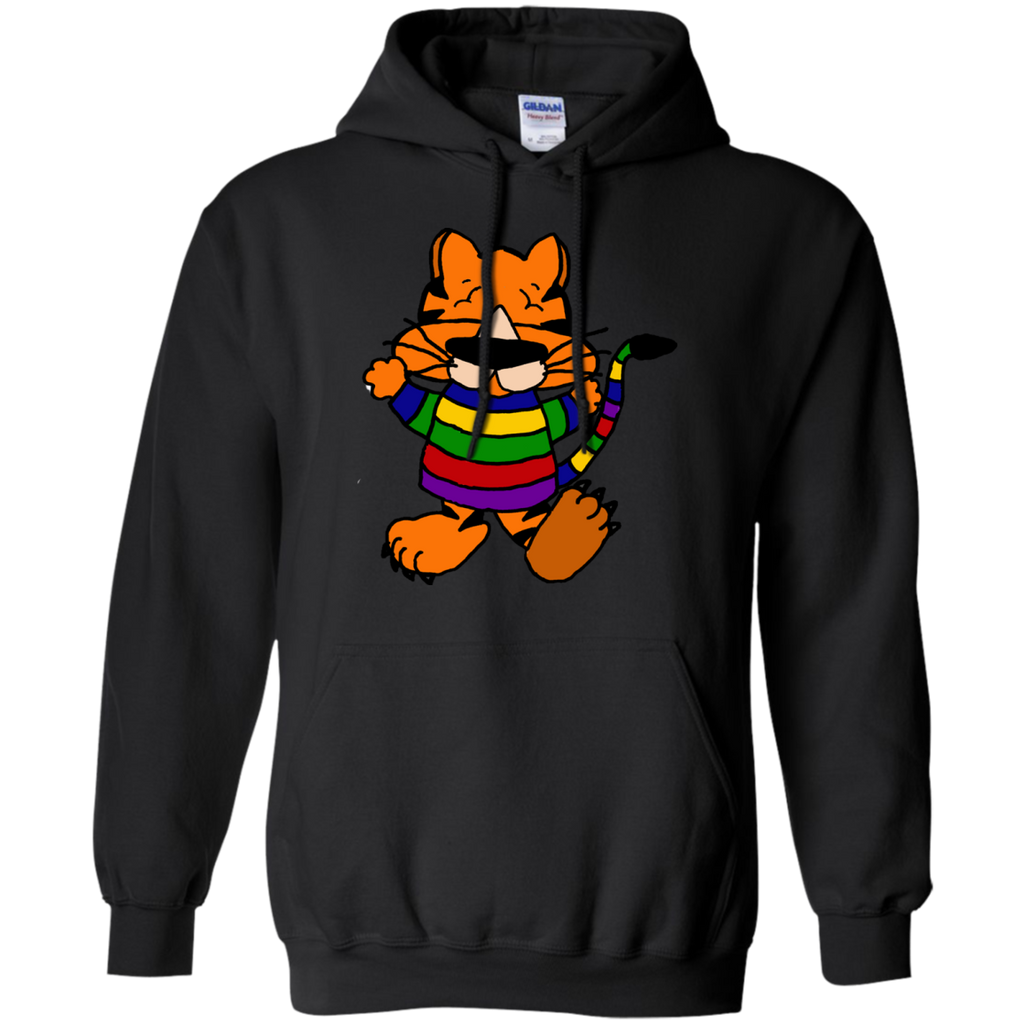 funny cute orange dancing tiger cat t- T-Shirt