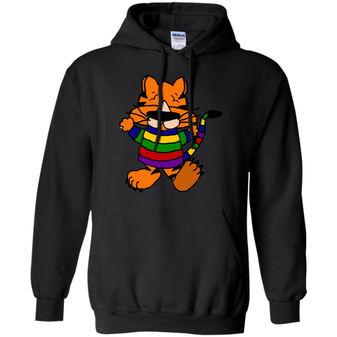 funny cute orange dancing tiger cat t- T-Shirt