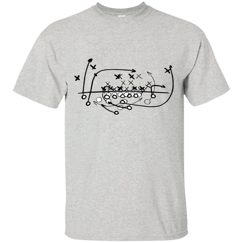 football soccer strategy play diagram T-Shirt