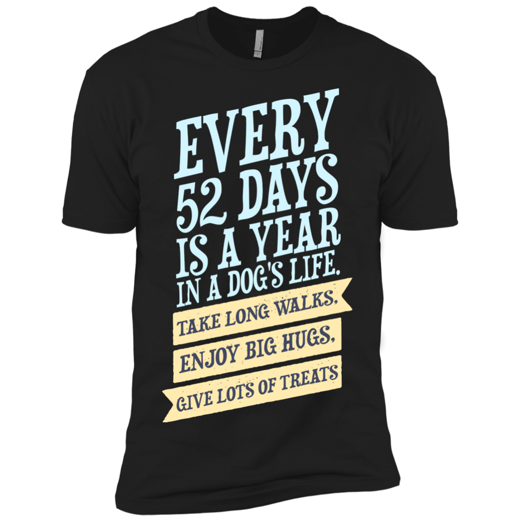 every 52 days is a year in a dogs life T-Shirt