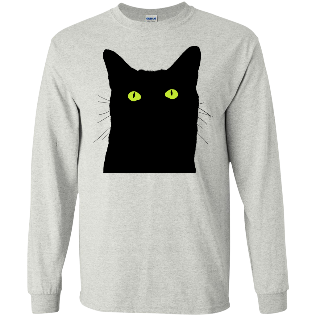 cat looking up matching family T-Shirt