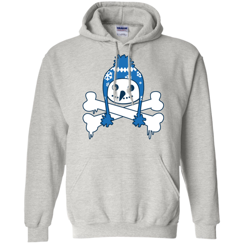 cute snowman skull winter art T-Shirt