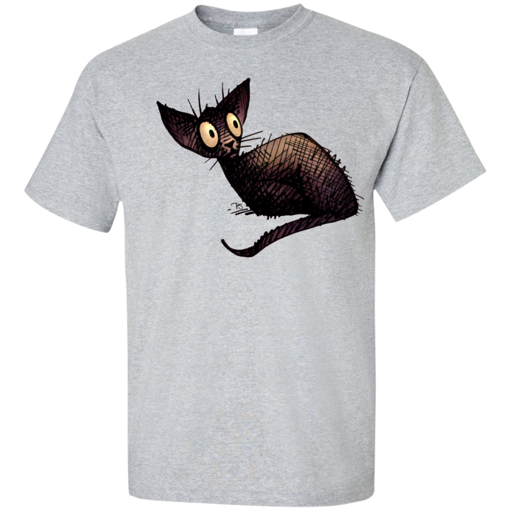 black oriental cat t- T-Shirt