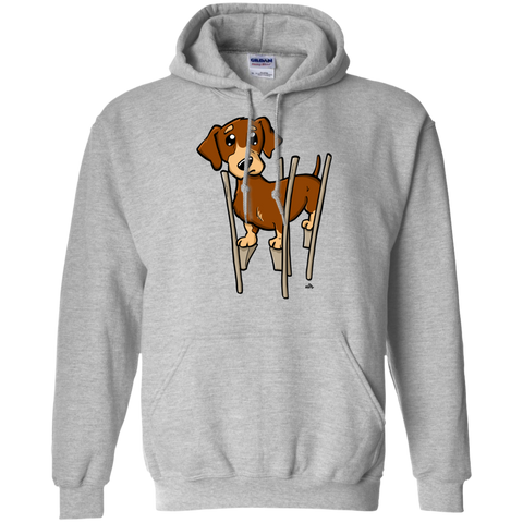 dachshund wiener cartoon dog T-Shirt