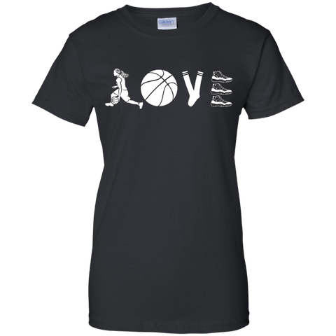 basketball girl love T-Shirt