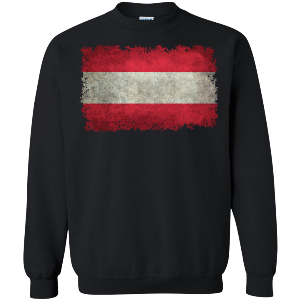 flag of austria in vintage retro style T-Shirt