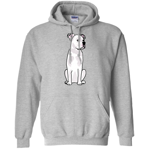 cool artistic white american bulldog art original matching family T-Shirt