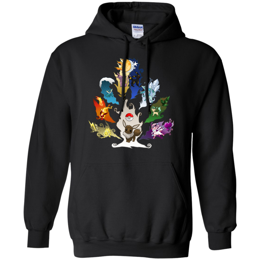 eeveelution tree ver. 2 T-Shirt