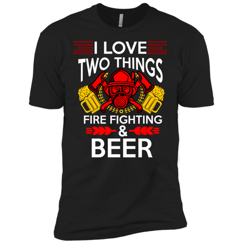 firefighter and beer T-Shirt