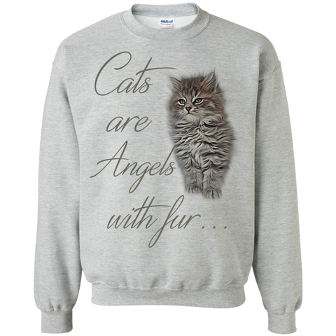 cats are angels with fur ... sweatshirt T-Shirt