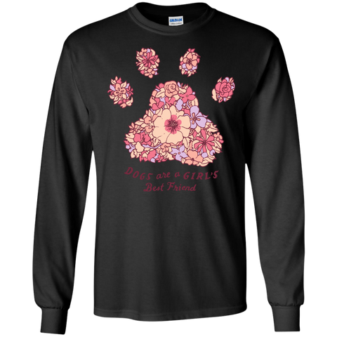 dogs are a girls best friend T-Shirt