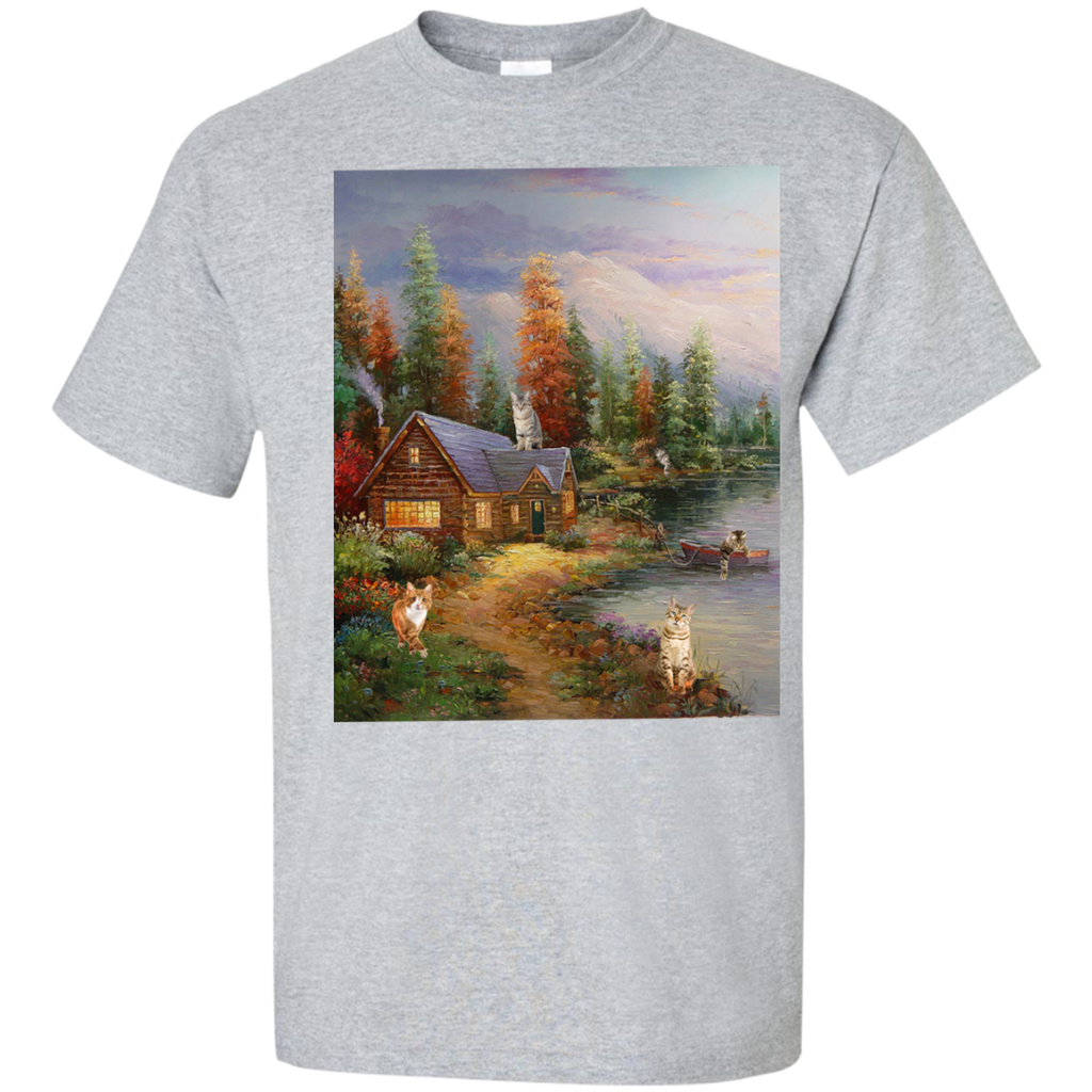 cat cabin t- T-Shirt